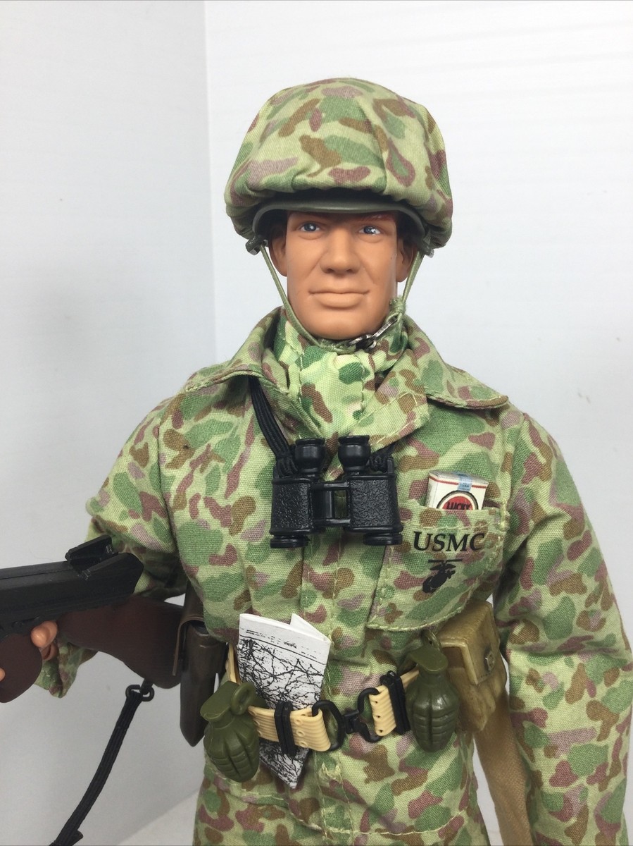 1/6 HASBRO GI JOE WW2 USMC MARINE CHARGING 1903 SPRINGFIELD +