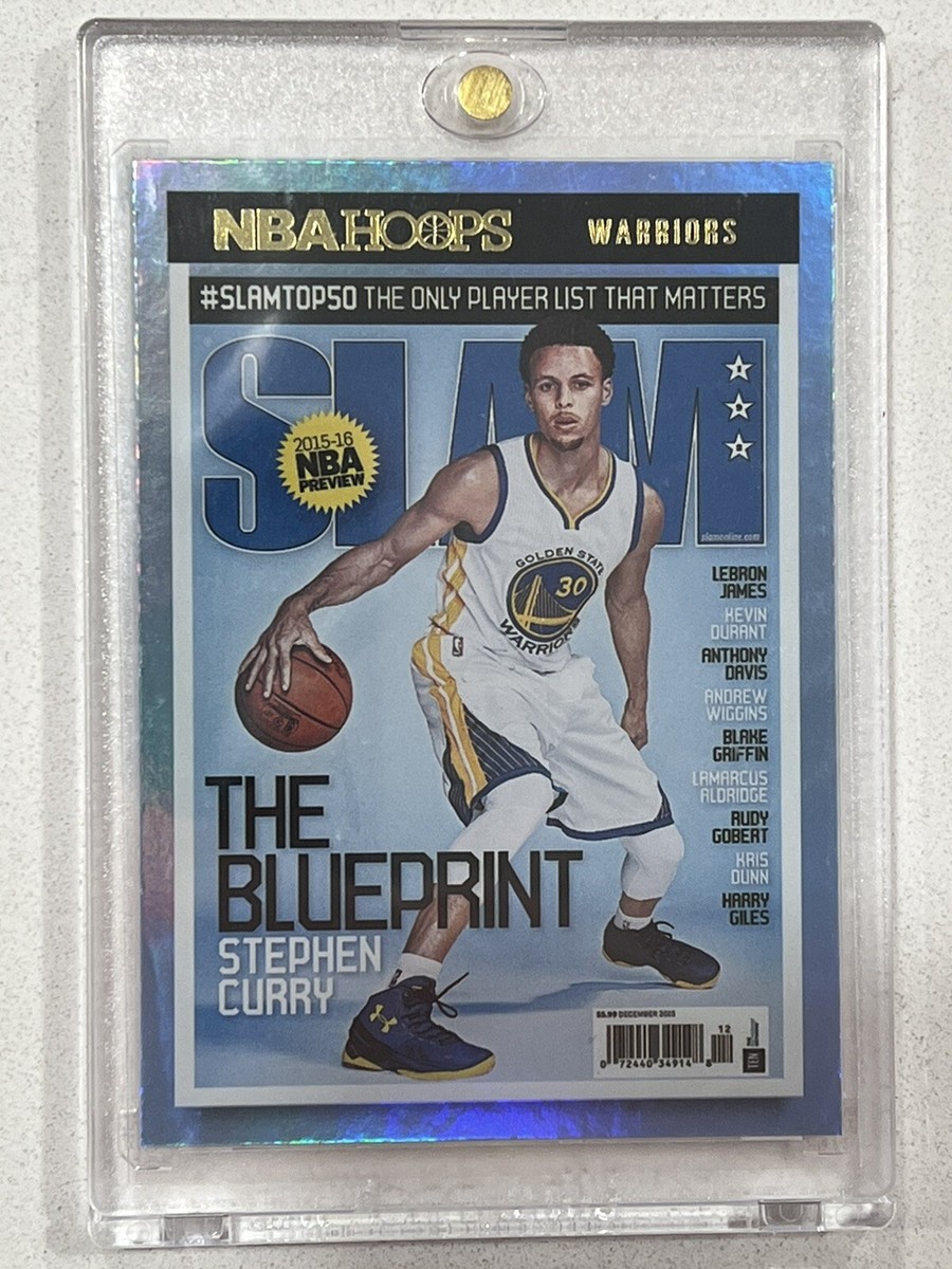 2021-22 Panini NBA Hoops Stephen Curry SLAM!!! SSP HOLO