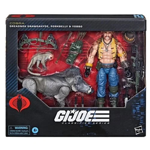 G.I. Joe Classified Series #125 Dreadnok Gnawgahyde Porkbelly