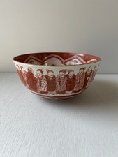 陶瓷红色复古原版古董日本盘子| eBay