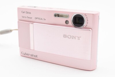 SONY Cyber Shot DSC-T10 Pink 7.2MP Digital Camera 3x optical zoom