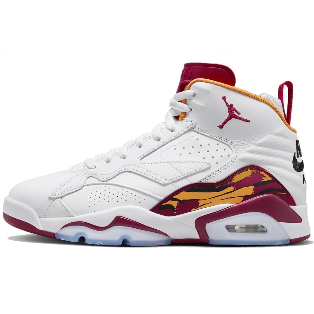 NIKE Jumpman MVP Men's Shoes (DZ4475-168, White/Vivid Orange/Black