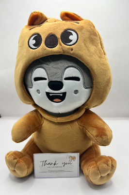 NEW] Stray Kids SKZOO WOLF CHAN Hugging PLUSH Toy World 2024 Japan