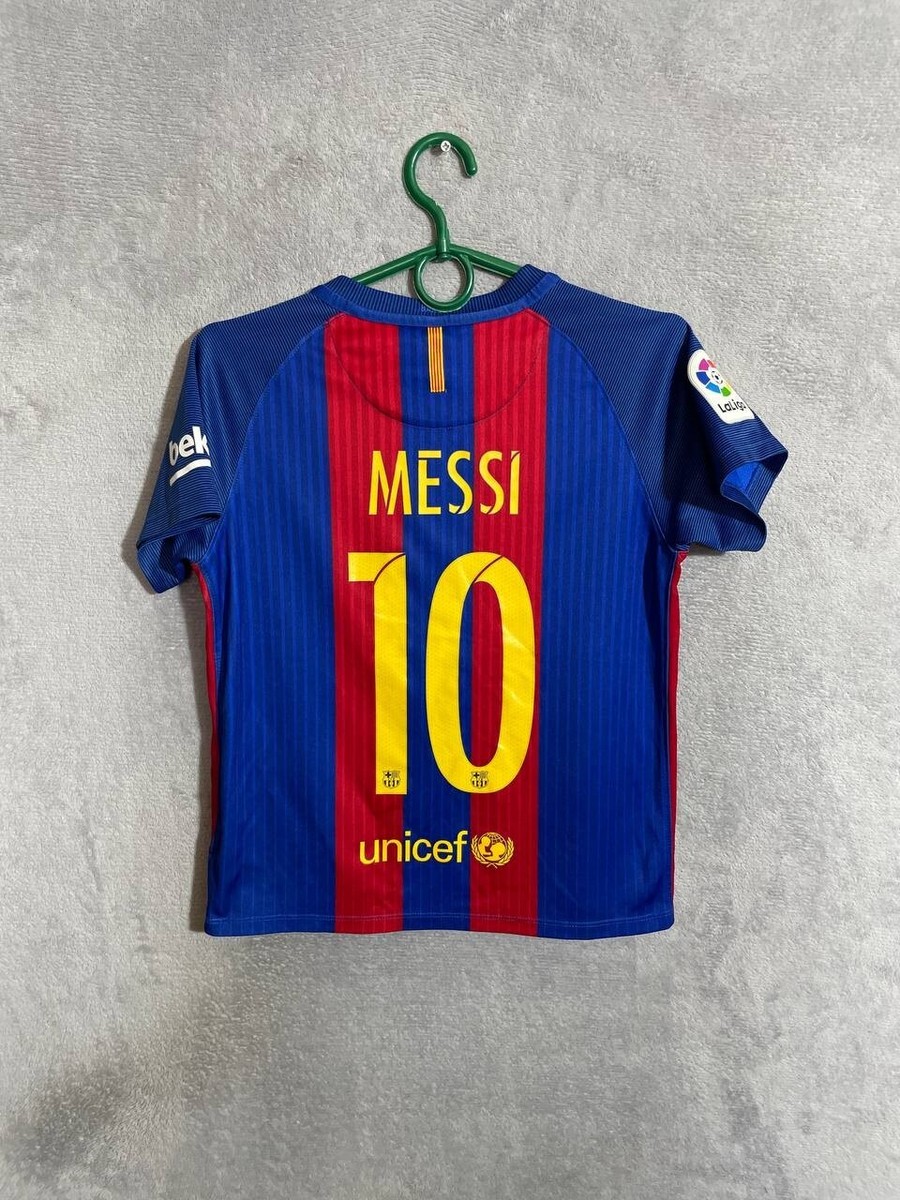 Messi #10 Barcelona Jersey Home football shirt 2016 - 2017 Nike