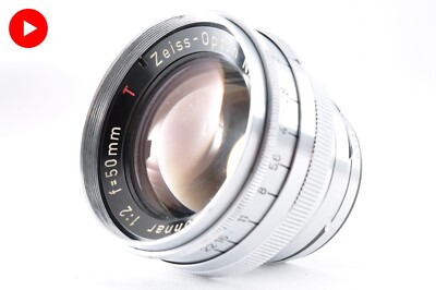 Exc+5] Zeiss Opton Sonnar 50mm f/2 Red T S mount + Zeiss Ikon IIa