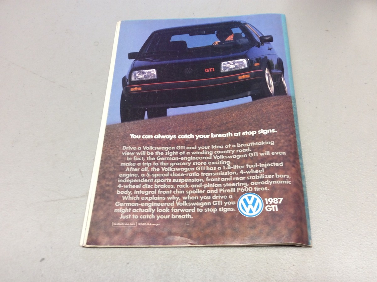 VW & Porsche Magazine February 1987 Volume 18 Number 1 | eBay
