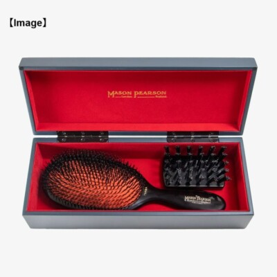 Mason Pearson Original Storage Box for Hairbrush & Cleaning Brush