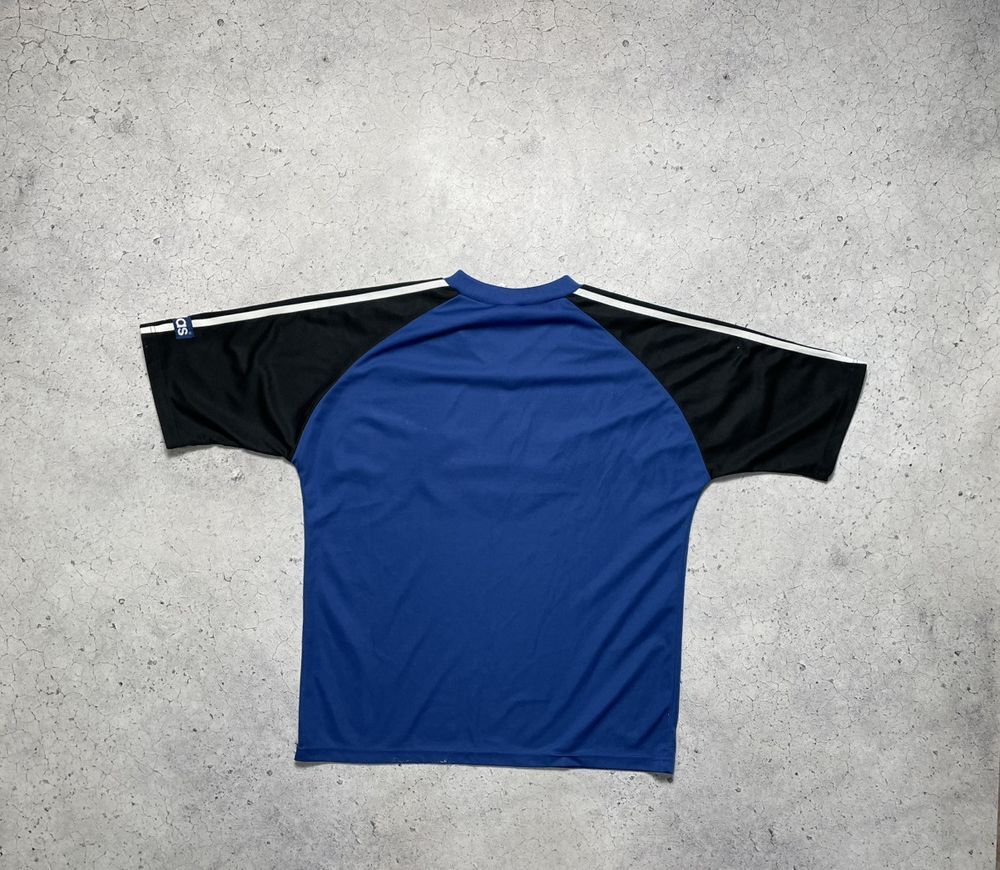 Vintage 90s Adidas Big Logo Y2K Jersey T-Shirt | eBay