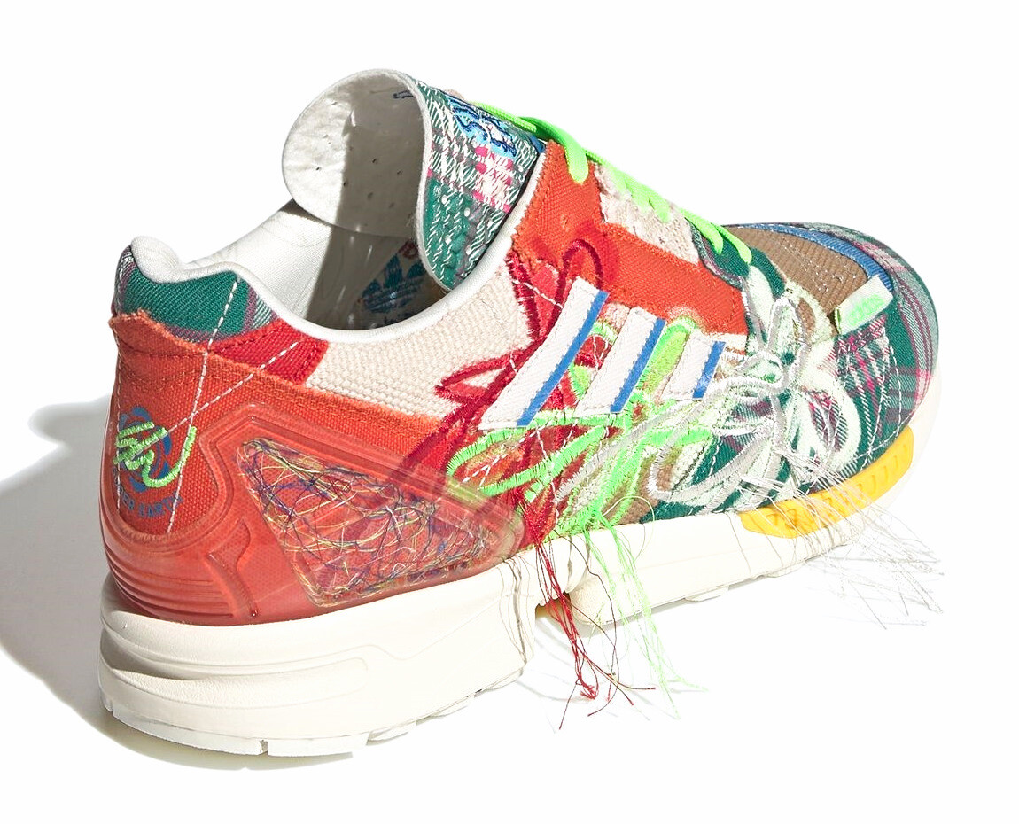 Adidas ZX 8000 Superearth x Sean Wotherspoon Off White/Blue/Red