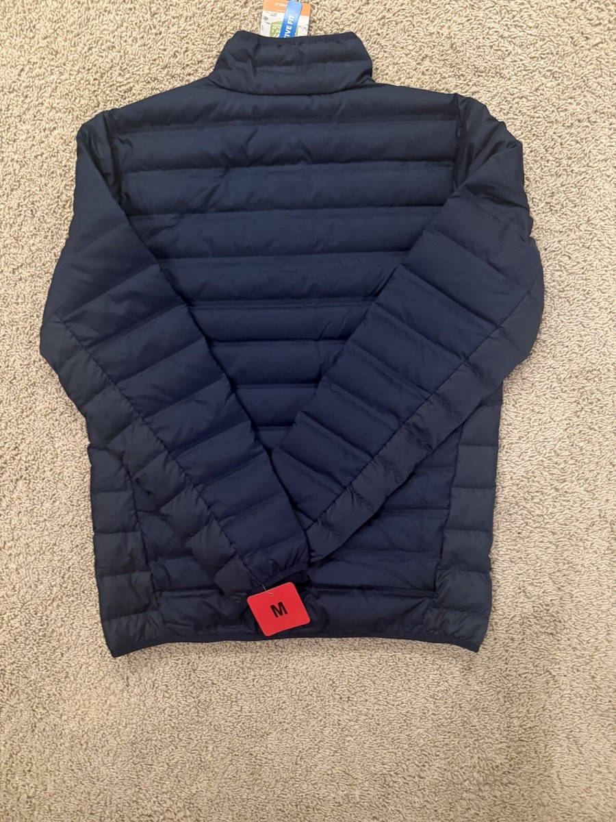 Columbia men's Omni - Shield, 650 down jacket Blue Size Medium | eBay