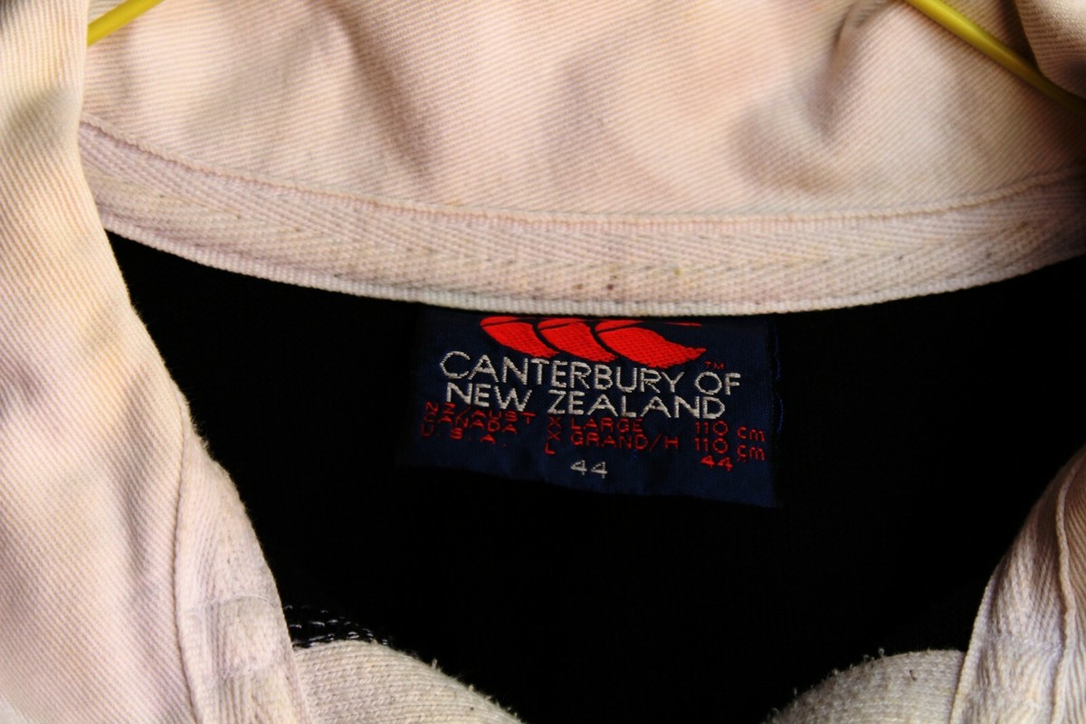 CANTERBURY NEW ZEALAND NATIONAL ALL BLACKS 1985/1986 RUGBY SHIRT