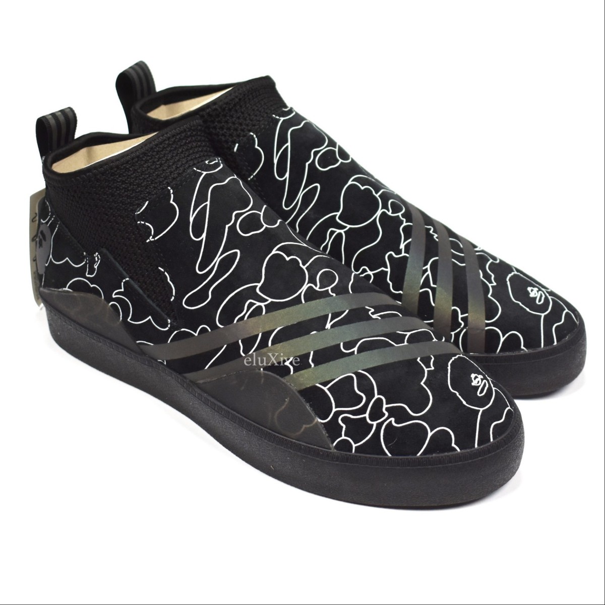 NWT Adidas x Bape A Bathing Ape Snowboarding 3ST.002 Camo Sneakers