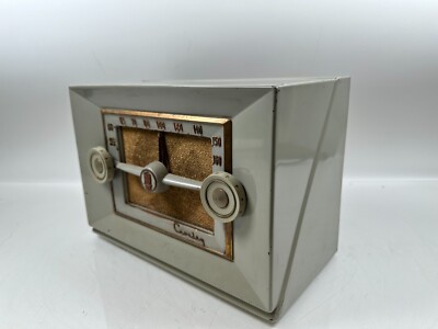 アンティーク 単球ラジオ (Crosley Model 50) レシーバー付 Model 50