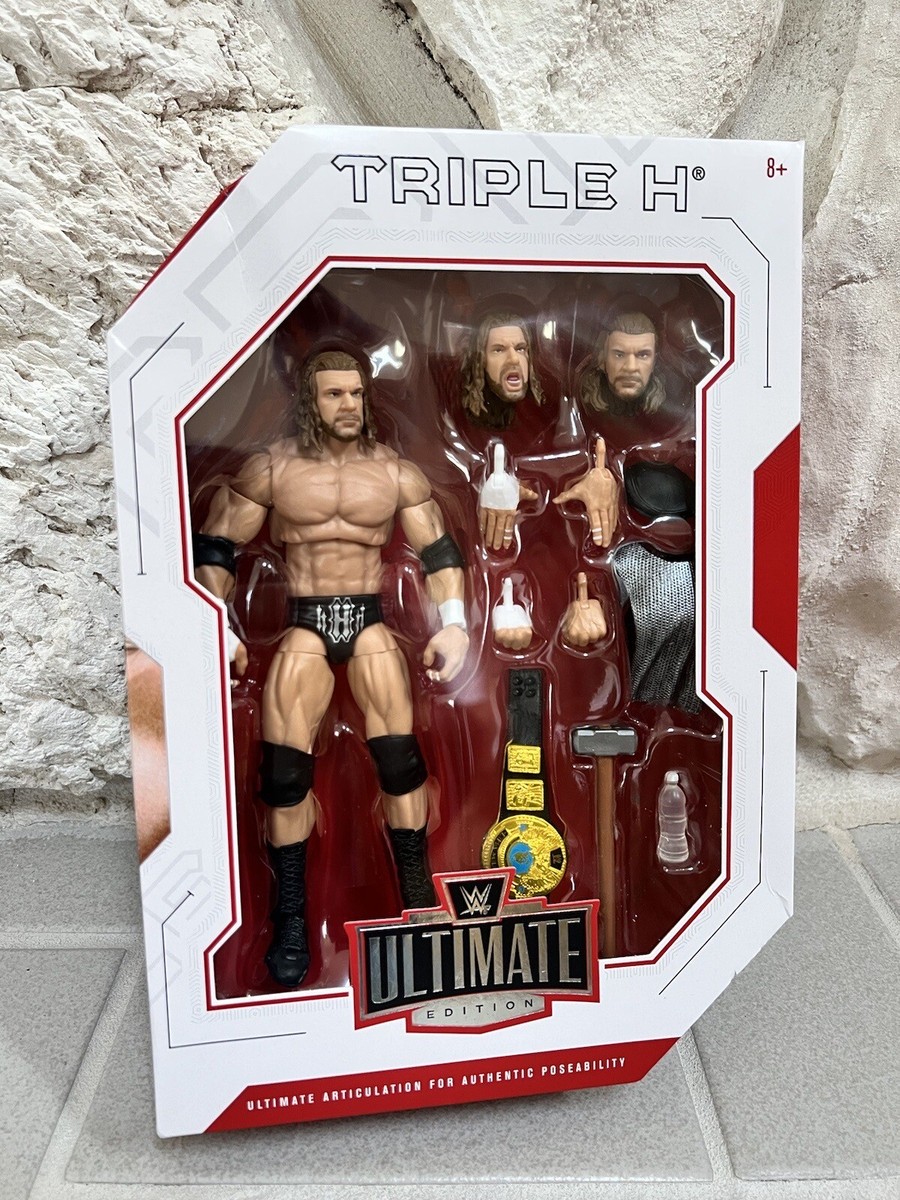 WWE Mattel Triple H Ultimate Edition WWF CHAMPION -New In Box
