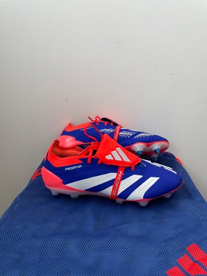 ADIDAS PREDATOR ELITE FT SG BLUE/ORANGE SOCCER CLEATS BOOTS ID0918