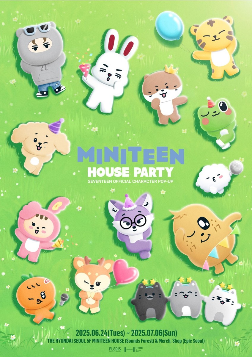 In Stock) 세븐틴 [ MINITEEN HOUSE PARTY ] SEVENTEEN Character POP