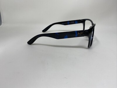 MAUI JIM ROAD TRIP MJ 435-03J BLACK/BLUE SUNGLASSES 57/17/134