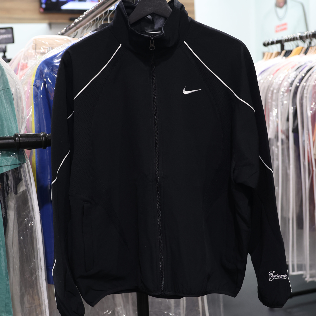 Supreme Nike Track Jacket (Black) | eBay