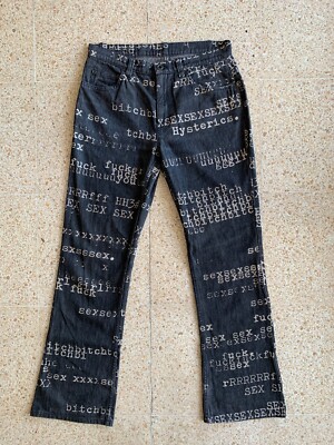 Vintage Hysteric Glamour Jeans Ozone Rocks | eBay