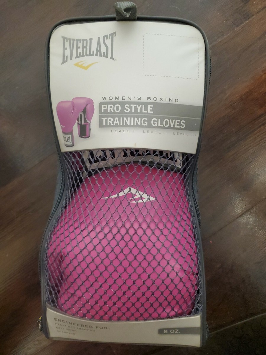 Everlast Women's Pink Pro Style Training Gloves 8 oz. | eBay