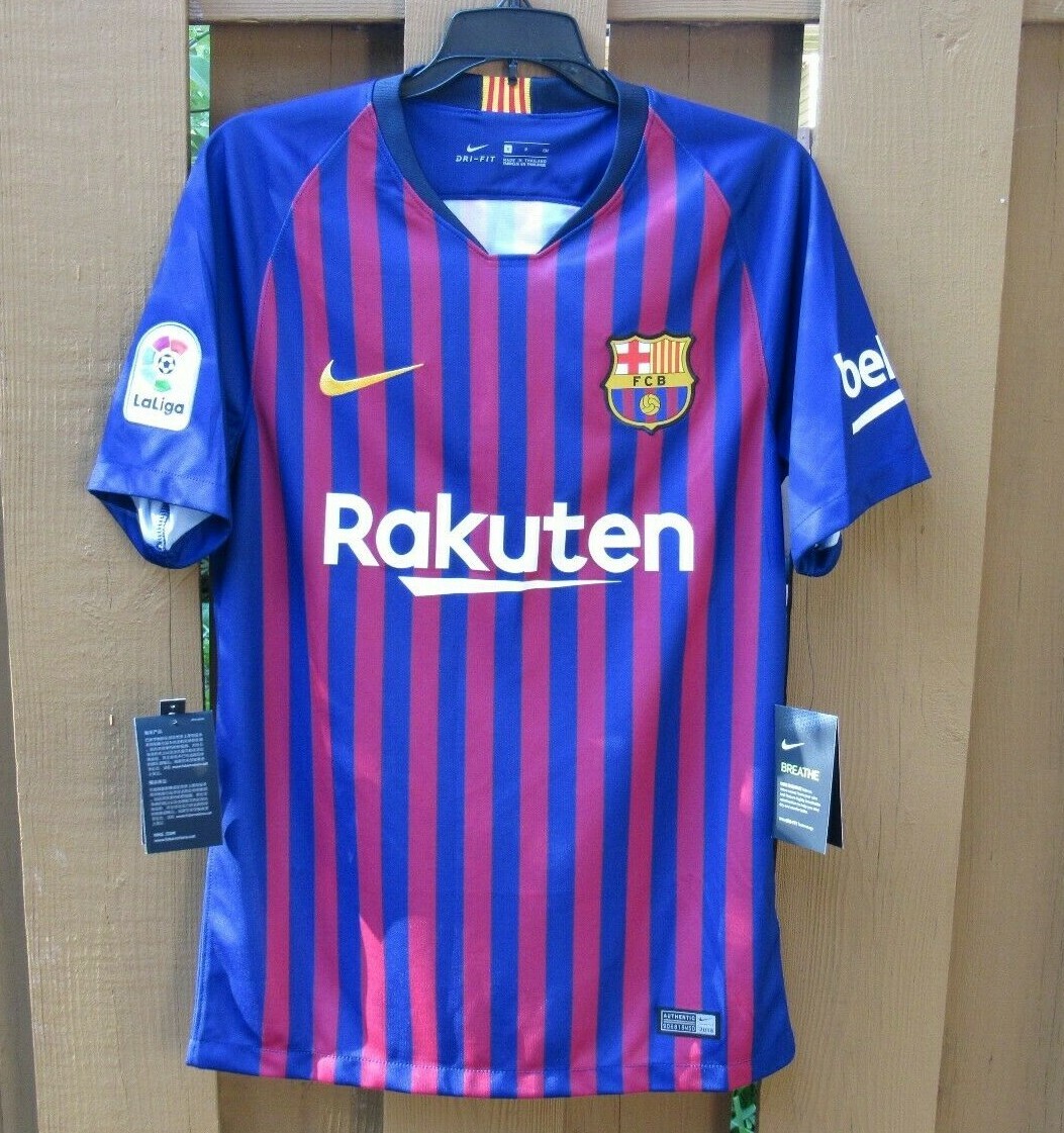 New Nike FC Barcelona Stadium Soccer Jersey Coutinho (894430-456