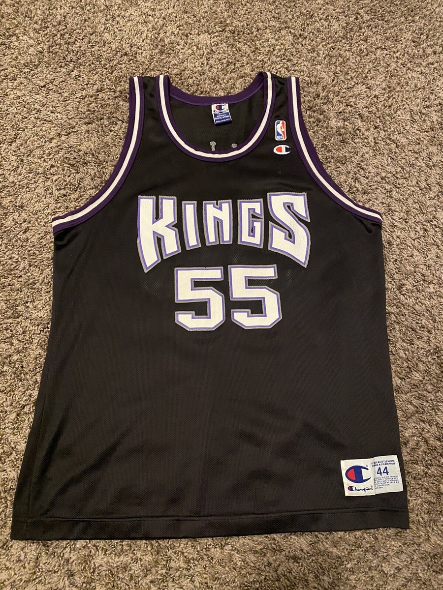 Vintage Jason Williams #55 Sacramento Kings Champion Jersey Black