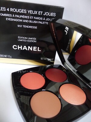 CHANEL Les 4 Rouges Large Blush And Eyeshadow Palette 957