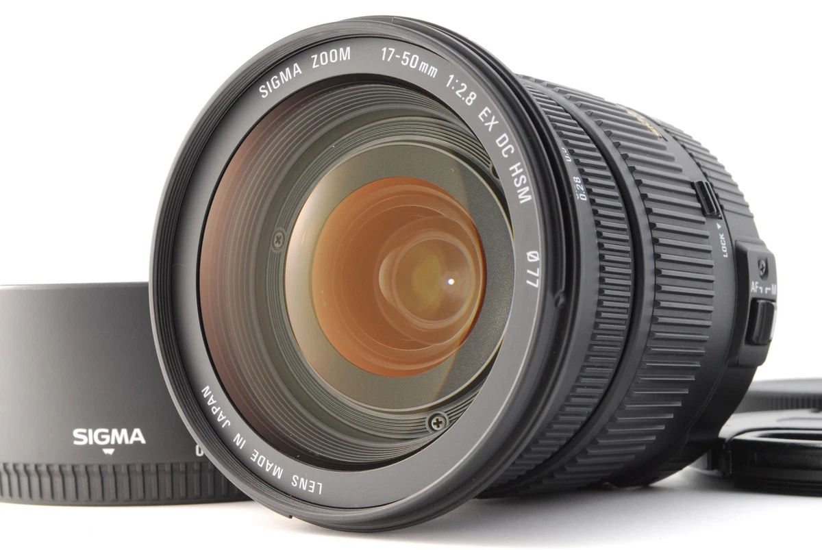 Sigma f/2.8 Camera Lenses 17-50mm Focal for sale | eBay