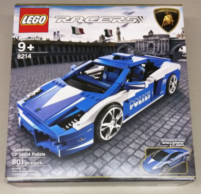 LEGO Racers 8214 Lamborghini Gallardo LP 560-4 Polizia NEW RARE