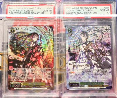 PSA 10 Signed WeissSchwarz DATE A BULLET Kurumi Emperor of Time