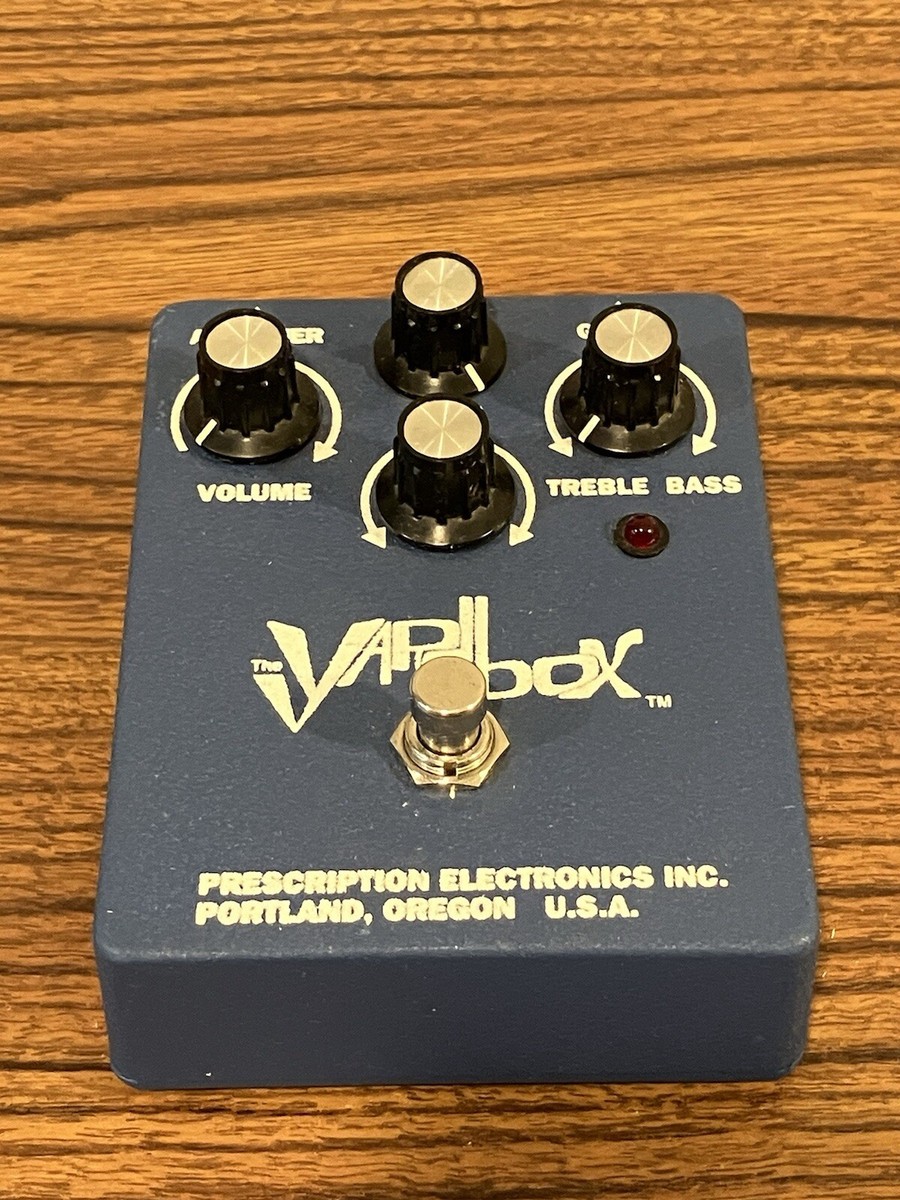 Prescription Electronics Yardbox Fuzz Pedal Custom Deep Blue Paint