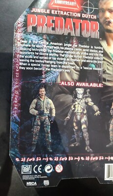NECA Predator Jungle Extraction Dutch 25th Anniversary Figure