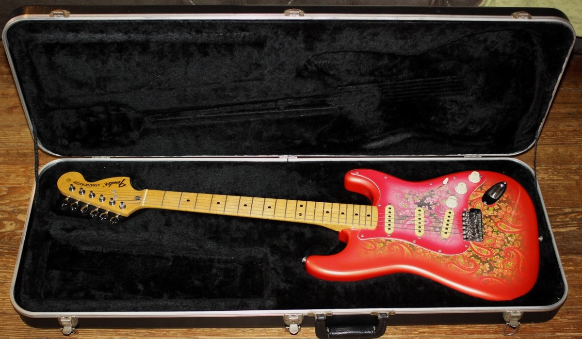 1988 MINT/UNPLAYED Fender Japan ST-72-LIMITED ED. Pink Paisley