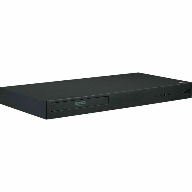 LG UBK90 4K UHD Blu-ray Disc Player with Dolby Vision - Black for