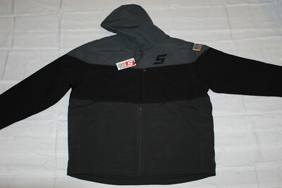 Snap On Tools Men's Hooded 2XL Black Grey Commander Winter Coat