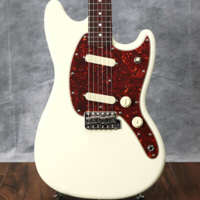Fender Made in Japan CHAR MUSTANG Olympic White with gig bag | eBay