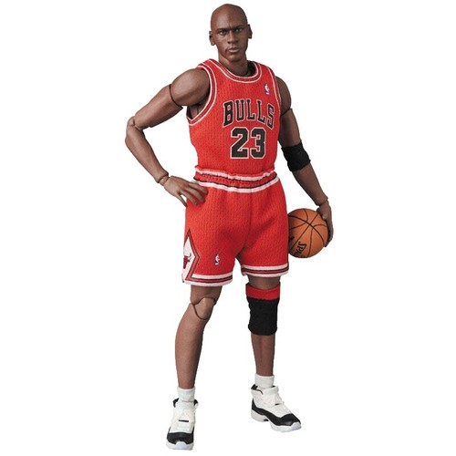 NBA Super Stars Court Collection 1998-99 Michael Jordan Red Jersey