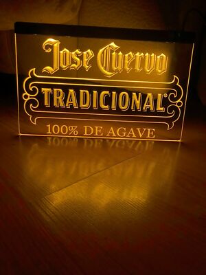 JOSE CUERVO TEQUILA DE AGAVE LED Neon Light Sign Bar Beer Pub Club