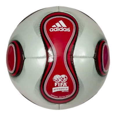 Adidas Teamgeist Red FIFA World Cup 2006 Germany Official Match