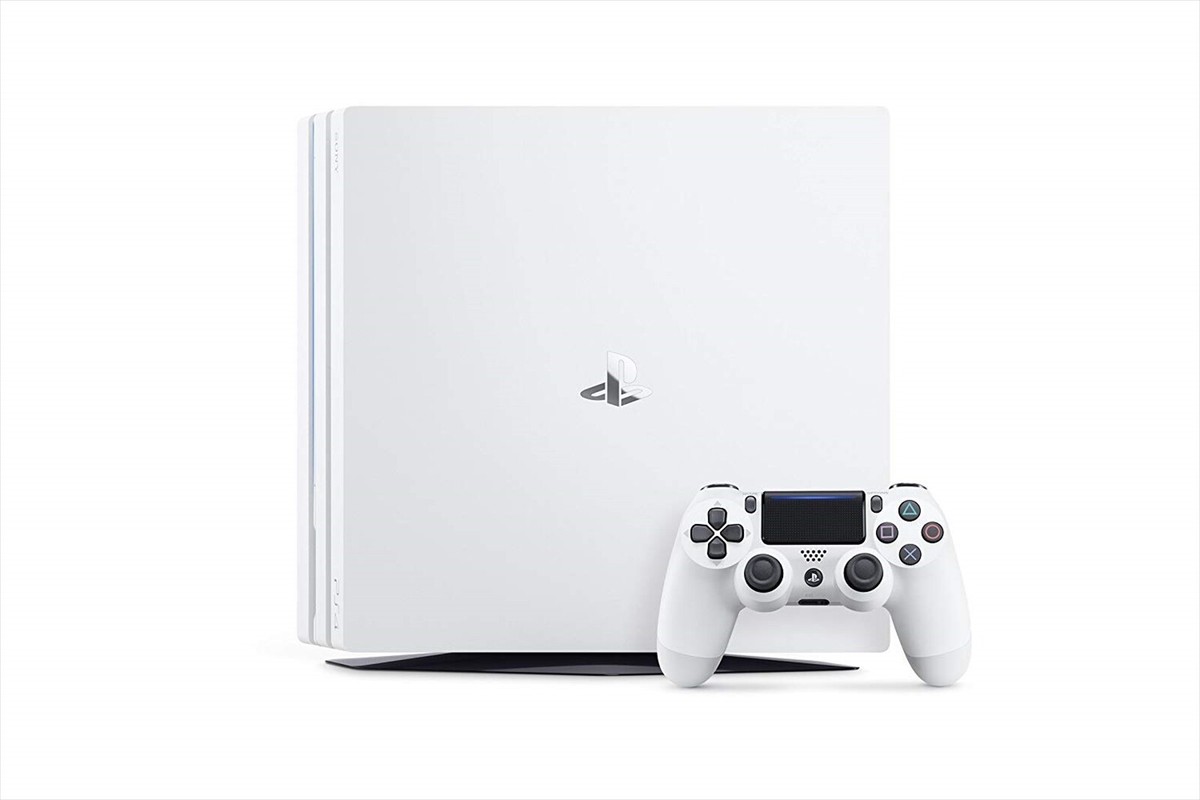 Sony PlayStation(R)4 PS4 Pro Game Console Glacier White HDD 1TB