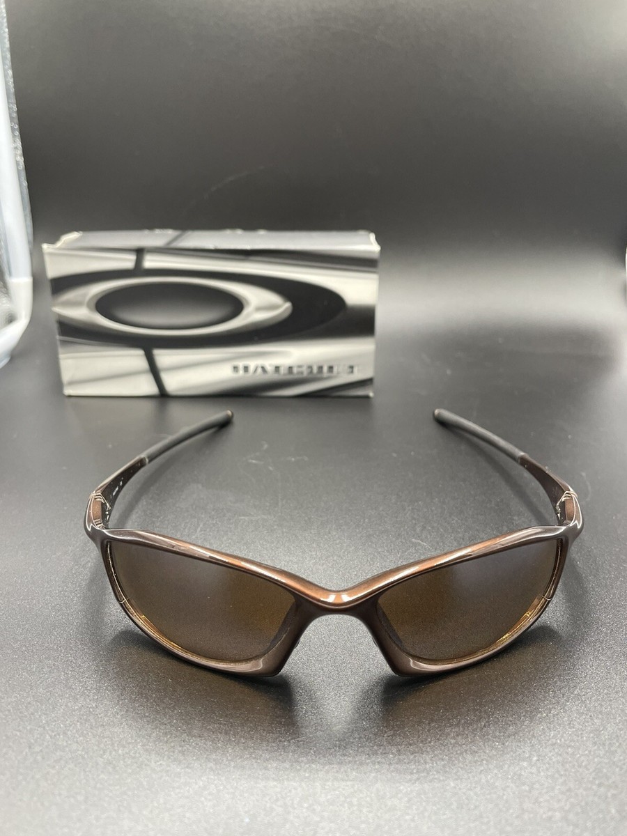Oakley Hatchet Brown w/ Titanium Iridium lenses | eBay
