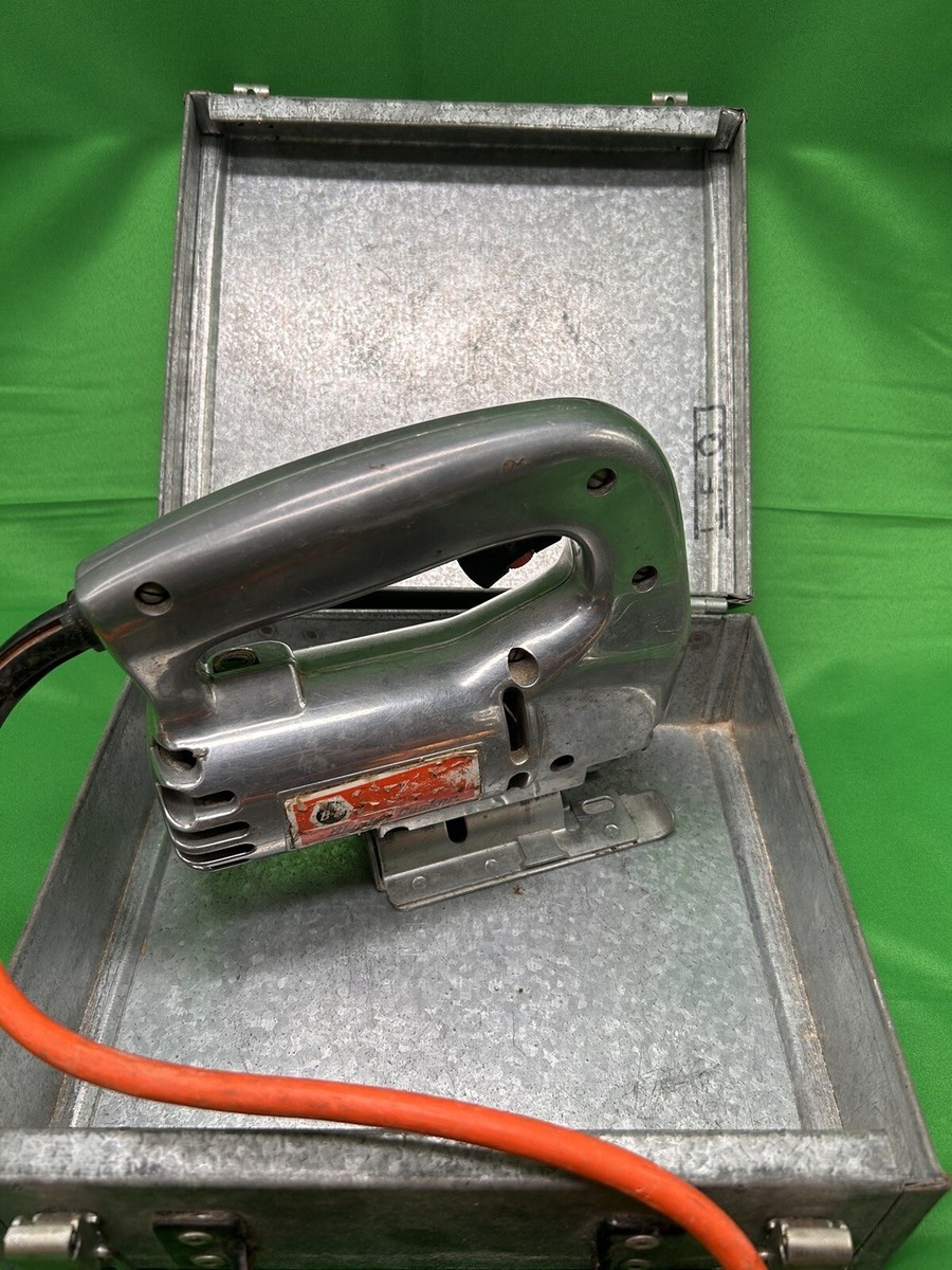 Vintage Black & Decker B&D 7560 Jigsaw Jig Saw 2 Speed 120v Corded