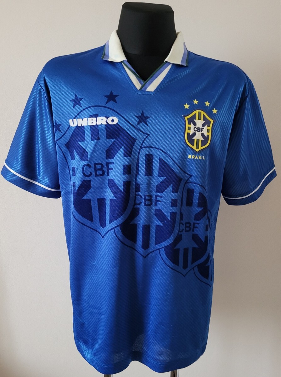 Brazil 1994 - 1996 Away football Umbro shirt size Extra Large | eBay