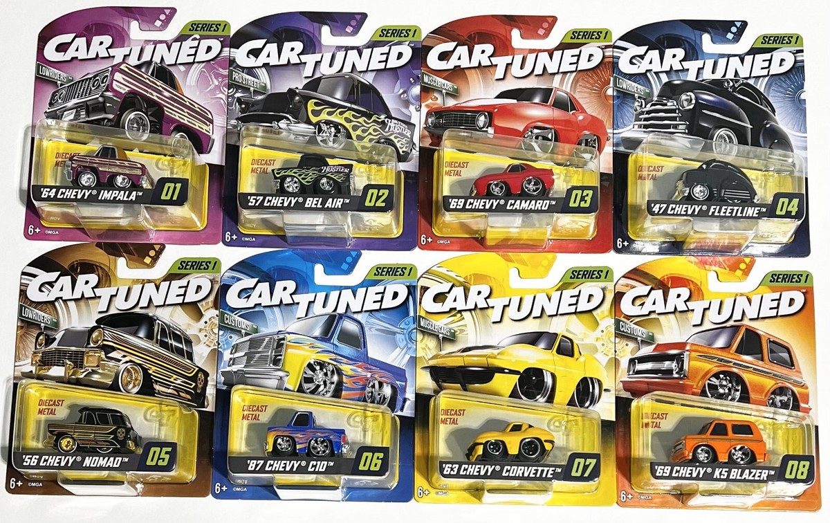 CAR TUNED Series 1 | Complete Diecast Set of (8) | eBay