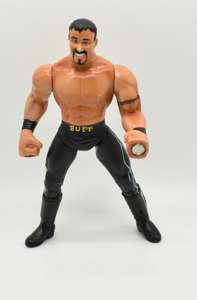 WCW Buff Bagwell Grip 'N Flip Loose Action Figure Toy Biz | eBay