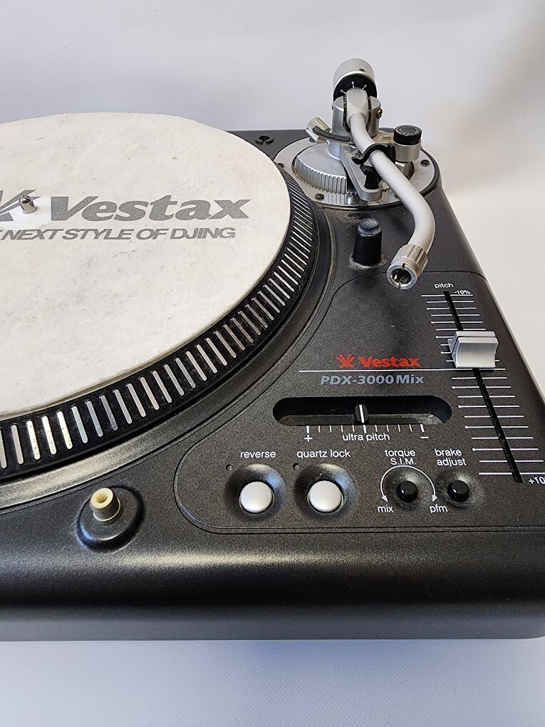 VESTAX PDX-3000 Mix Professional DJ Turntable Record player | eBay