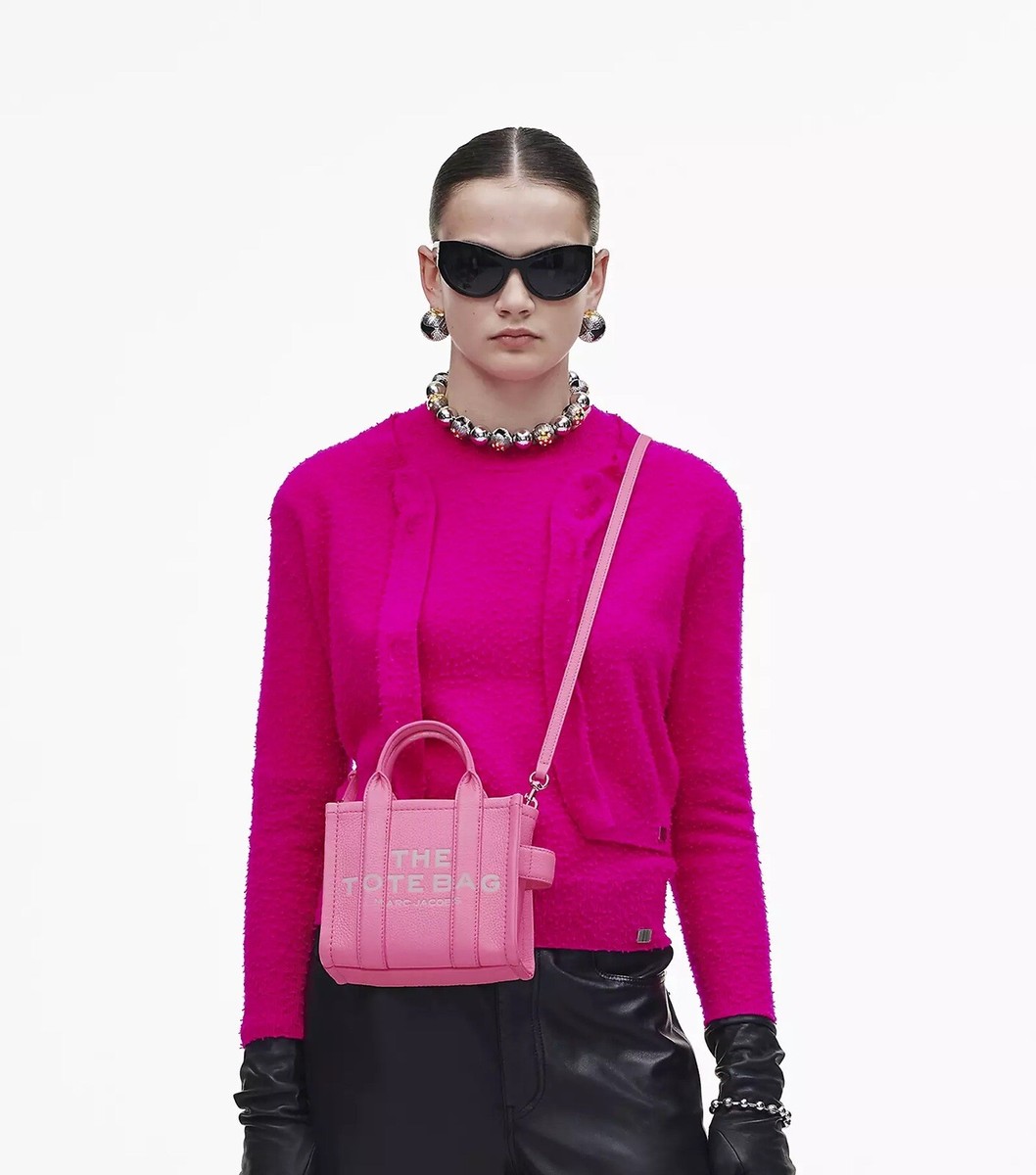 NWT {Marc Jacobs} Mini Leather Tote Bag PETAL PINK #666