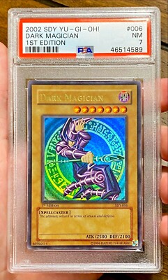 2002 Yu-Gi-Oh! DARK MAGICIAN 1st Edition SDY-006 English Ultra