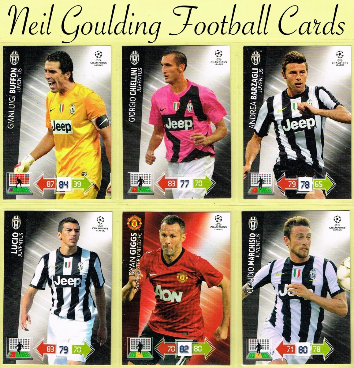 Panini Adrenalyn XL ☆ CHAMPIONS LEAGUE 2012-13 ☆ Football Cards