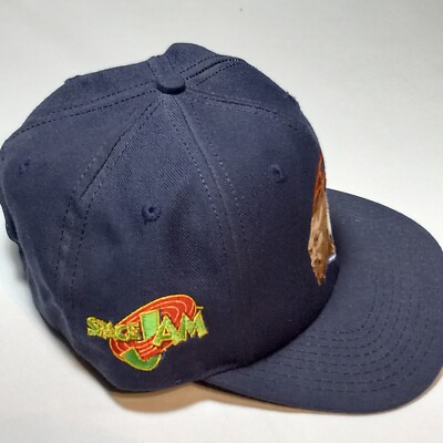 1996 Space Jam Michael Jordan Bugs Bunny Movie Promo Snapback Hat